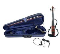 Violino - Violino Elettrico - Vernice Marrone-rossa Trasparente