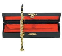 Gewa 980582 Miniature Strumento Musicale Clarinetto in Astuccio, 15 cm