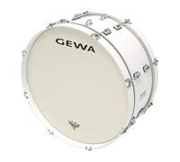 Gewa 892224 Tamburo da Marcia Grancassa 24 X 10", Bianco