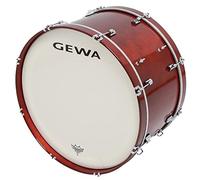 Gewa 892827 Tamburo da Marcia Grancassa 26 X 14", Rosso