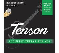 GEWA TENSON 010-.047 - Set di corde per chitarra acustica, in bronzo, 80/20