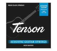 GEWA Tenson .012-.053 - Set di corde per chitarra acustica, 80/20, bronzo chiaro