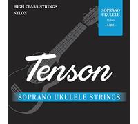 GEWA TENSON 022 -.032 - Set di corde per ukulele soprano, in nylon, colore: Nero
