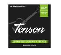 GEWA TENSON Set di corde per chitarra acustica, bronzo fosforoso, custom-light .011-.052