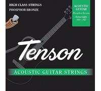 GEWA TENSON Set di corde per chitarra acustica, bronzo fosforoso, extra-light .010-.047