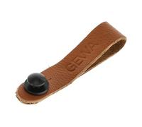 GEWA Tie Strap Cinghia in pelle per fissare la tracolla della chitarra, vera pelle, circonferenza della cinghia 17 cm, per chitarre e ukulele senza bottone per tracolla, marrone