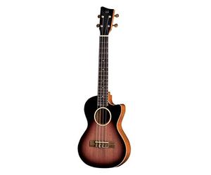 GEWA - Ukulele acustico tenore Manoa R-TE-CE-SUN con custodia