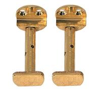 GEWA vite per mentoniera per violino, modello Hill, 1 coppia, placcata oro