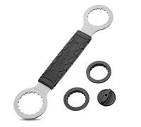 GEWAGE Attrezzo per bicicletta Centerlock, chiave a pedale, compatibile con Shimano Hollowtech II/BB9000, BBR60, M8000, Truvativ GXP, FSA Mega EVO