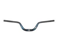 GEWAGE Manubrio per bicicletta in lega di alluminio leggera, lunghezza 780 mm, adatto per attacco 31,8, ideale per montagna, strade e ruote ibride con diverse opzioni di salita. (altezza 120 mm (BL))