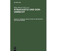 Gewalttaten an der deutsch-deutschen Grenze (Copertina rigida)