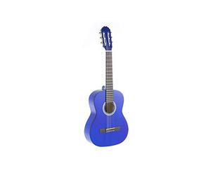 GEWApure Chitarra Classica Basic 1/2, Blu Transparente