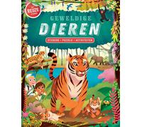 Geweldige dieren stickerboek: Met reuze stickers (Tascabile)