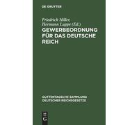 Gewerbeordnung Für Das Deutsche Reich (Copertina rigida)