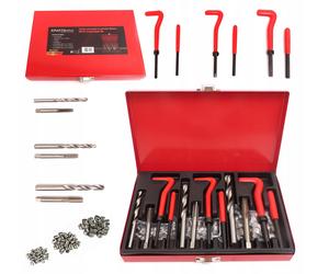 Gewindereparaturset 88tlg M6 M8 M10 HSS Maschiatrice Viti Strumento Valigia