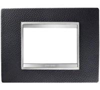 Gewis Placca lux 3p pelle nero