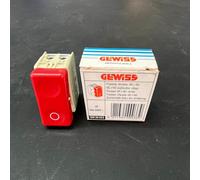 Gewiss 20023 Pulsante Arresto NC+NA 1P 10A 250V