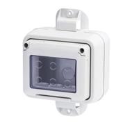 Gewiss Contenitore stagno GW27057 3 posti abbraccio palo IP55 Grigio chiaro