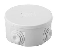 Cassetta Gewiss esterna tonda con gommini IP44 80x40 GW44002