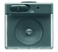 Gewiss 81037S GW21833 System Lampada Anti Black Out, Estraibile, Nero