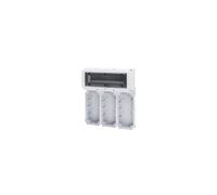 Gewiss base modulare con pannello finestrato guida din 1 - 3 prese 1632a gw667