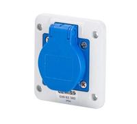Gewiss - Base Schuko IP54 con coperchio per qdin