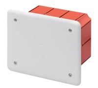 Gewiss Cassette da Incasso Serie 48 in Tecnopolimero con Coperchio Bianco - CONFEZIONE: 1 pz., Dimensioni: 152 x 98 x 70 millimetri