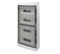 Centralino Gewiss esterno IP65 72 (18x4) portello fumè IP65 GW40109