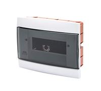 Gewiss Centralino Da Arredo - Da Incasso - Predisposto per Alloggiamento Morsettiere - Bianco Latte GW40225TB 8 Moduli