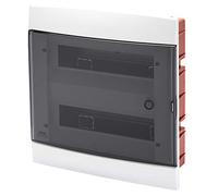 Gewiss Centralino Da Arredo - Da Incasso - Predisposto per Alloggiamento Morsettiere - Bianco Latte GW40233TB 24 Moduli