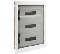 Gewiss CENTRALINO INCASSO 54 MODULI 3 FILE DA 18 MODULI CON PORTELLO FUME' IP40