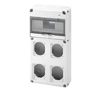 Gewiss Centralino Parete 10 Moduli 4 Flange Stagno IP65 GW68003N