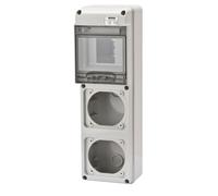 Gewiss Centralino Parete 5 Moduli 2 Flange Stagno IP65 GW68018N