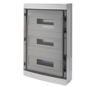 Centralino Gewiss esterno IP65 54 (18x3) portello fumè IP65 GW40108