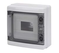 Gewiss Centralino stagno con pareti lisce predisposto per alloggiamento morsettiere IP65 GW40102 (8 Moduli)