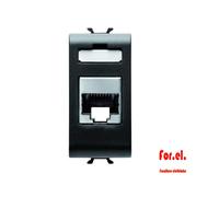 Gewiss Presa dati RJ45 Chorus GW12422 Cat5e FTP 1M Nero