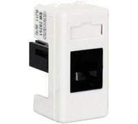 Gewiss Presa telefonica RJ11 GW20251 – morsetti a vite, doppino twistato, 1 modulo – Bianco