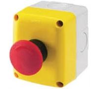 GEWISS CONTENITORE 1 POSTO CON PULSANTE EMERGENZA GW27202
