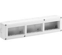 Gewiss contenitore per apparecchi System orizzontale protetto 12 posti modulo 4x3 IP40