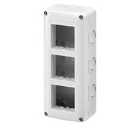 Gewiss Contenitore per Apparecchi System, Verticale Protetto, 6 Posti, Modulo 2X3, Grigio Ral 7035, IP40