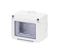 Gewiss Contenitore Scatola per apparecchi system 3 Posti Stagno Grigio RAL 7035 IP55 GW27043