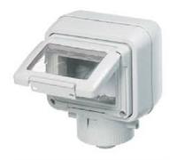 Gewiss contenitore per apparecchi System stagno 3 posti fissaggio testa palo IP55