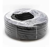 Gewiss Fk15 Tubo Corrugato Pieghevole Forassite 50 Metri 50mt 25mm 2,5cm Nero_