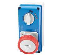 Gewiss GEW GW66058N PR.BL IP67 C.F.3P+T 16A 400V 6H MT60C