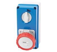 Gewiss GEW GW66209N PR.BL IP67 C.F.3P+N+T 16A 400V 6H SBF