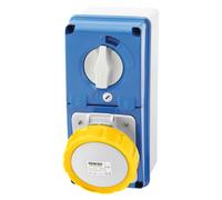 Gewiss GEW GW66236N PR.BL IP67 C.F.3P+N+T 32A 110V 4H CBF