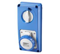 Gewiss GEW GW66304N PR.BL IP67 S.F.2P+T 16A 230V 6H SBF