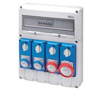 Gewiss GEW GW68208N Q-DIN 20 ASD:4PR.BL.VR.SBF,4FL.IP65