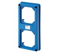 Coperchio Gewiss predisposto per 2 calotte IP67 GW66709N