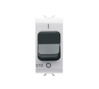 GEWISS GW 10467 INTERRUTTORE MAGNETOTERMICO 1P+N 10A CHORUS BIANCO